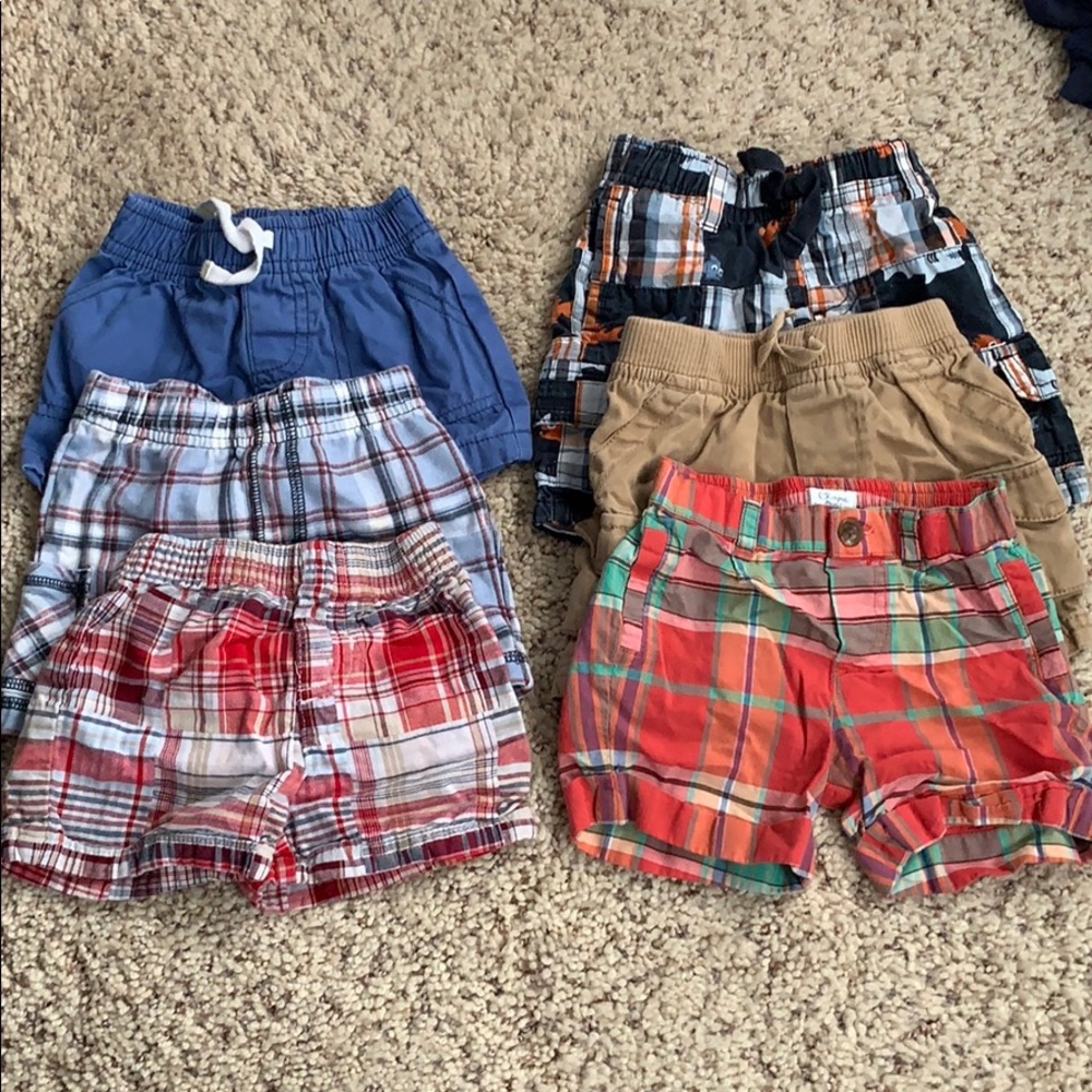 Assorted baby shorts